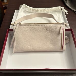 Hammitt Kyle Calla Lily Brushed Gold Handbag NWT